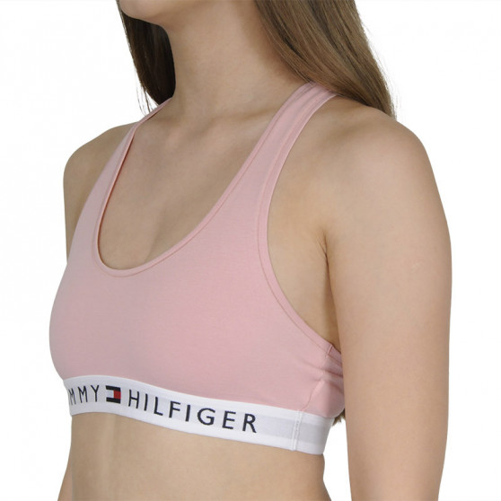 Sujetador de mujer Tommy Hilfiger rosa (UW0UW02037 TMJ)