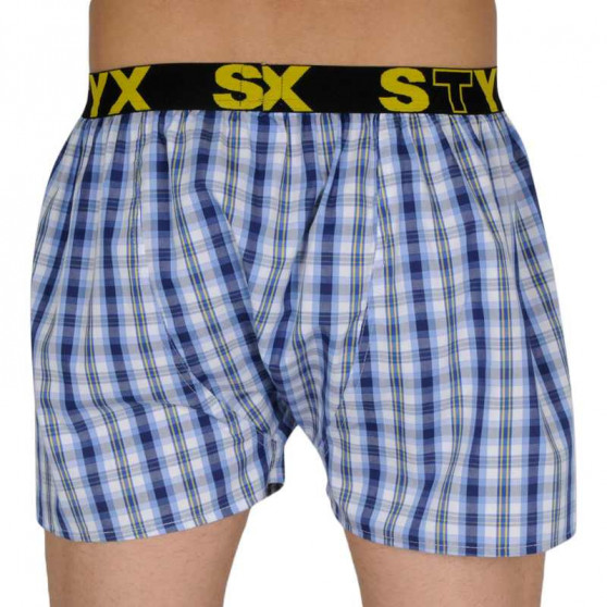 Calzones de hombre Styx elástico deportivo multicolor (B106)