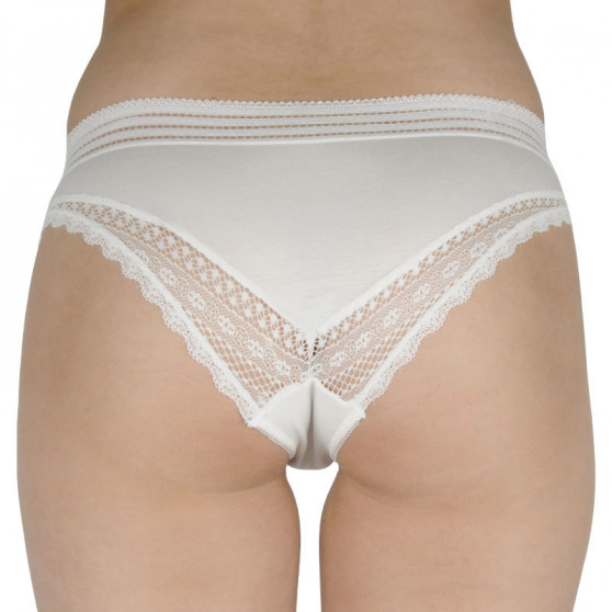 2PACK bragas de mujer Lama blanco (L-1304 BI)