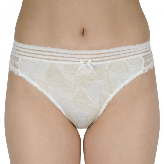 2PACK bragas de mujer Lama blanco (L-1304 BI)