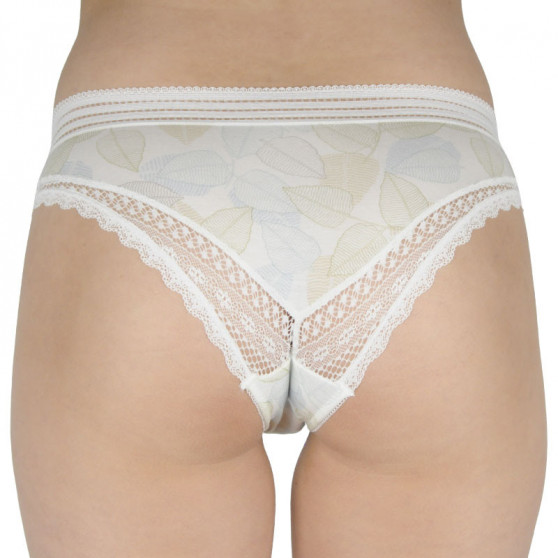 2PACK bragas de mujer Lama blanco (L-1304 BI)