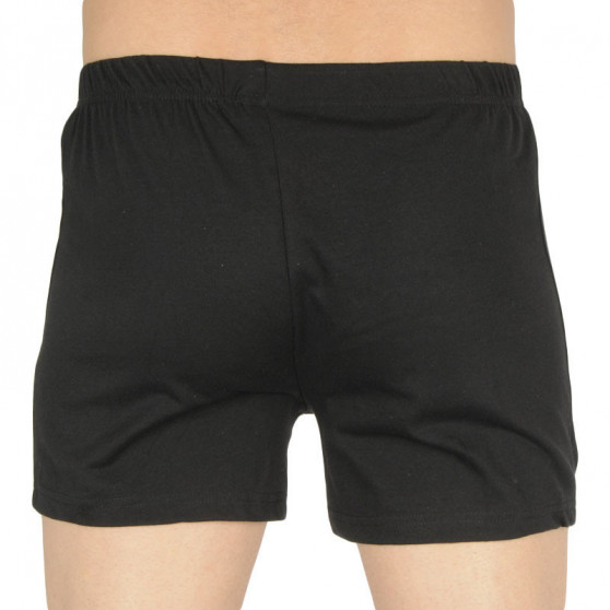 Calzoncillo boxer de hombre Molvy negro (MP-1042-BBU)