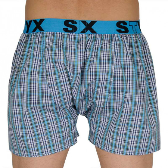 Calzones de hombre Styx elástico deportivo multicolor (B112)