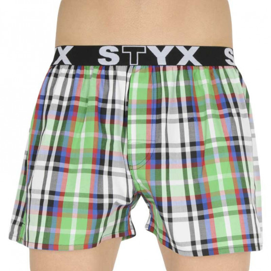 10PACK Calzones de hombre Styx deportivo elástico multicolor (B8313234567890)