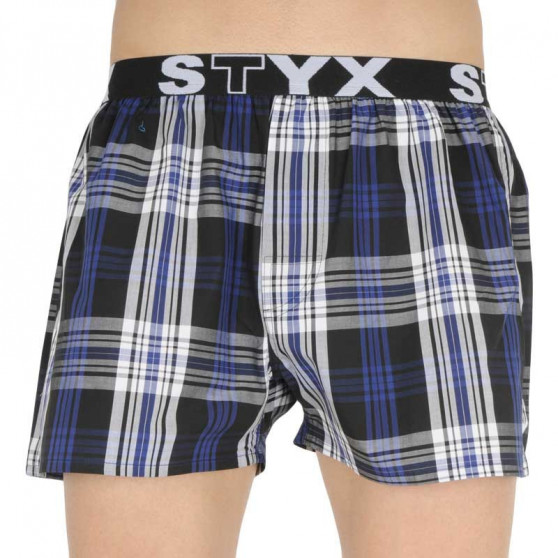 10PACK Calzones de hombre Styx deportivo elástico multicolor (B8313234567890)