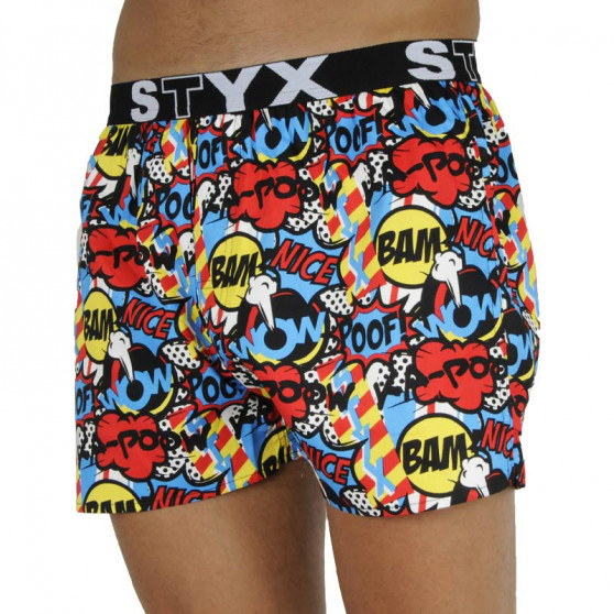 Calzones de hombre Styx art sports rubber poof (B1153)