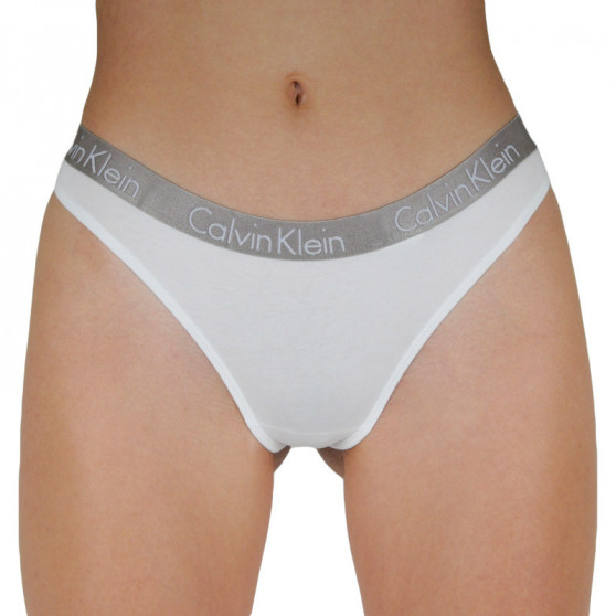 3PACK tanga de mujer Calvin Klein multicolor (QD3560E-T7W)