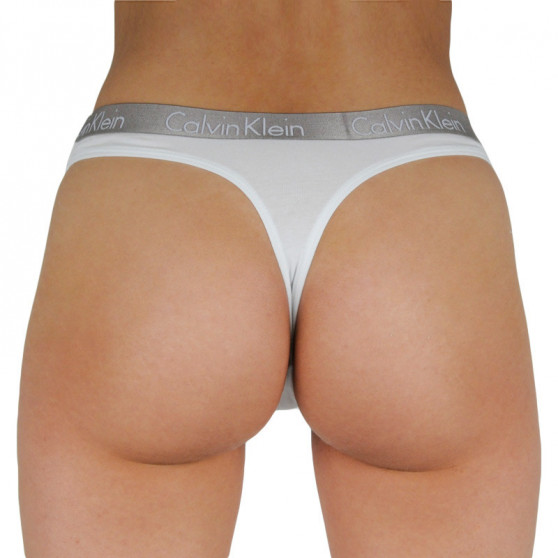 3PACK tanga de mujer Calvin Klein multicolor (QD3560E-T7W)