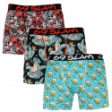 3PACK Boxers para hombre 69SLAM fit bamboo mix (PACARS-BB)