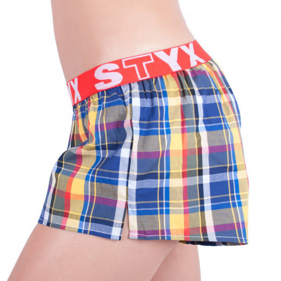 Calzones de mujer Styx elástico deportivo multicolor (T614)