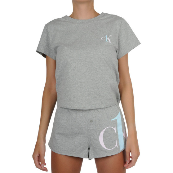 Pijama de mujer CK ONE gris (QS6443E-JQ6)