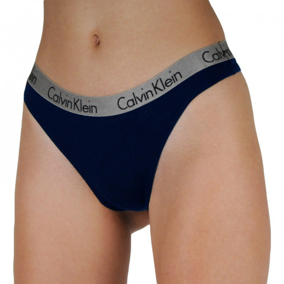 3PACK tanga de mujer Calvin Klein multicolor (QD3560E-T7W)