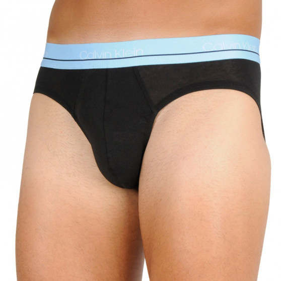 3PACK calzoncillos para hombre Calvin Klein negro (NB2415A-T6D)