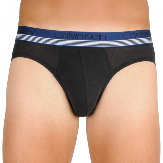 3PACK calzoncillos para hombre Calvin Klein negro (NB2415A-T6D)