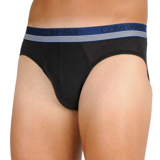 3PACK calzoncillos para hombre Calvin Klein negro (NB2415A-T6D)