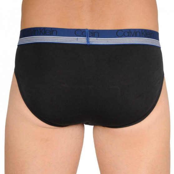 3PACK calzoncillos para hombre Calvin Klein negro (NB2415A-T6D)