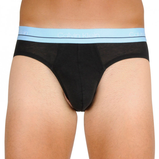 3PACK calzoncillos para hombre Calvin Klein negro (NB2415A-T6D)