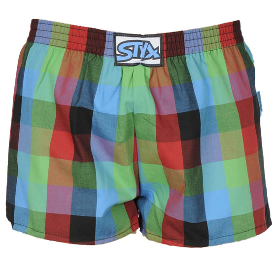 Pantalones cortos para niños Styx classic elastic multicolor (J836)