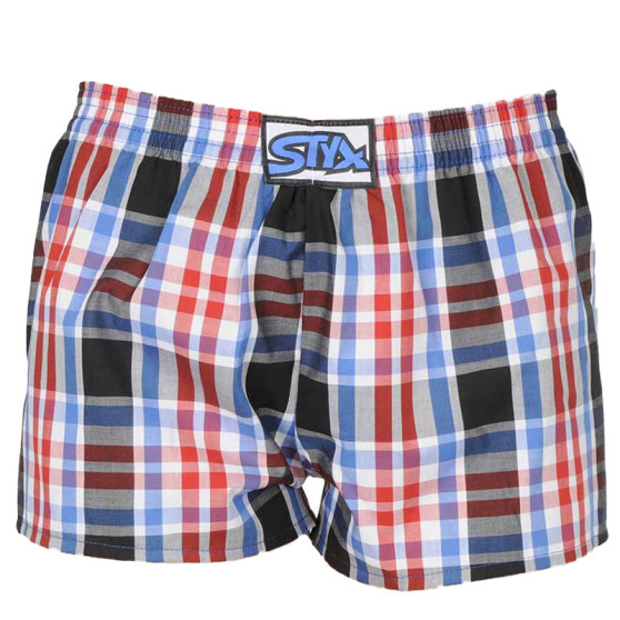 Pantalones cortos para niños Styx classic elastic multicolor (J837)