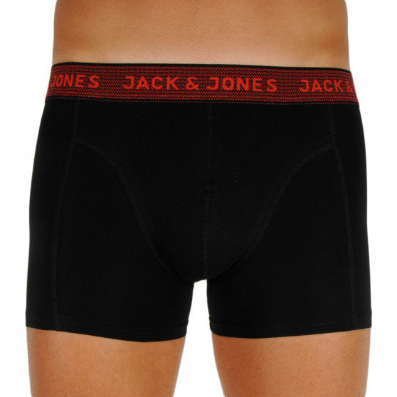 3PACK Boxers para hombre Jack and Jones negro (12127816 - asphalt)