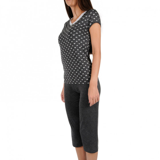 Pijama de mujer Cocoon Secret negro (COC3046-KK)