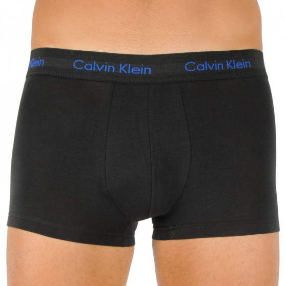 3PACK Boxers para hombre Calvin Klein negro (U2664G-WHN)