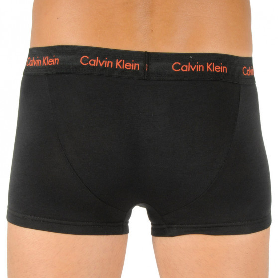 3PACK Boxers para hombre Calvin Klein negro (U2664G-WHN)