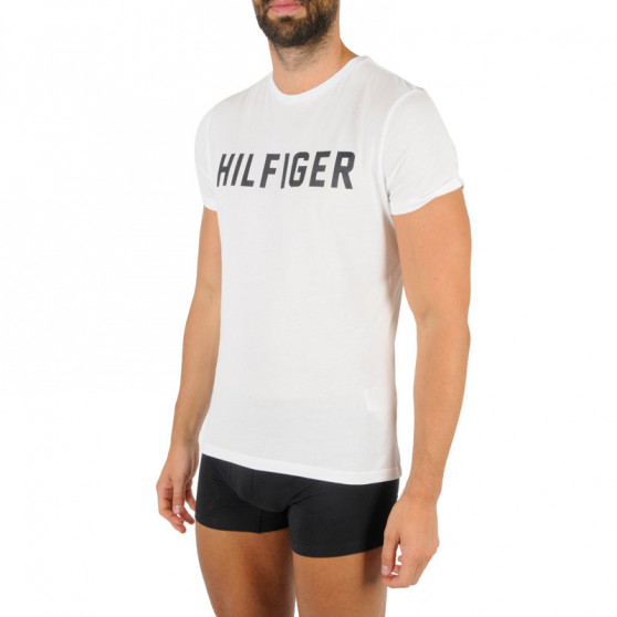 Camiseta de hombre Tommy Hilfiger blanca (UM0UM02011 YBR)