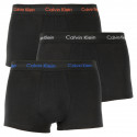 3PACK Boxers para hombre Calvin Klein negro (U2664G-WHN)