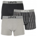 3PACK Boxers para hombre Levis multicolor (701203917 001)