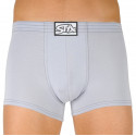 Boxers para hombre Styx goma clásica gris claro (Q1067)