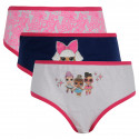 3PACK braguitas de niña E plus M Lol Surprise multicolor (LOL-144)