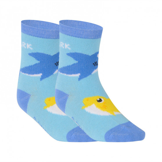 5PACK Calcetines de bebé Cerdá Baby Shark multicolor (2200007399)