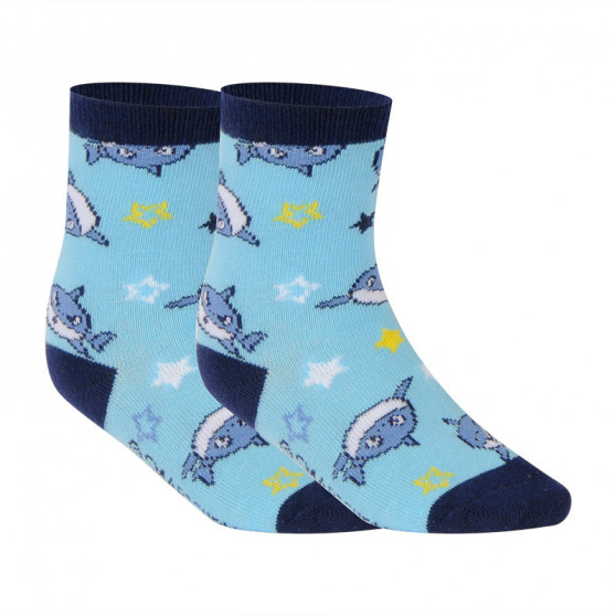 5PACK Calcetines de bebé Cerdá Baby Shark multicolor (2200007399)