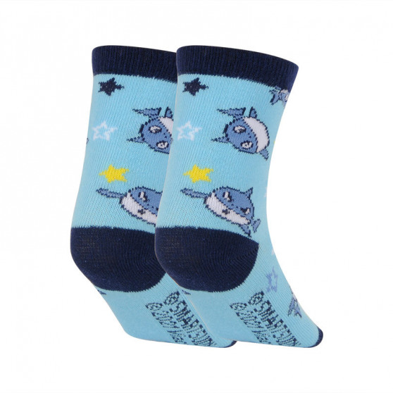 5PACK Calcetines de bebé Cerdá Baby Shark multicolor (2200007399)