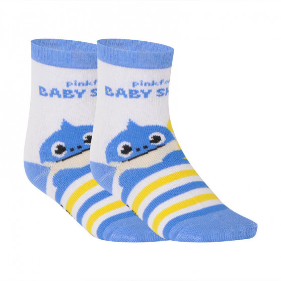 5PACK Calcetines de bebé Cerdá Baby Shark multicolor (2200007399)