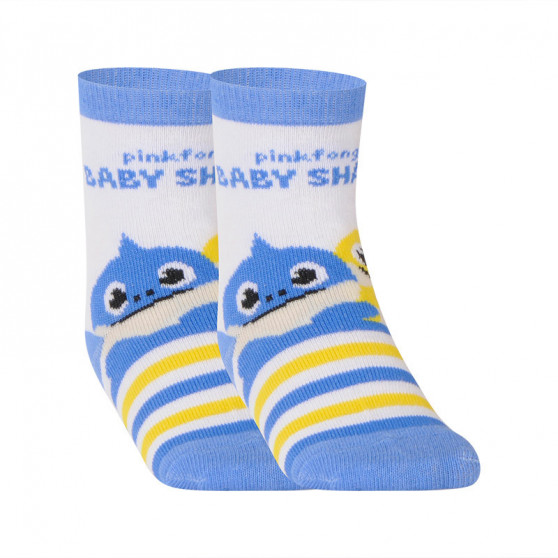 5PACK Calcetines de bebé Cerdá Baby Shark multicolor (2200007399)