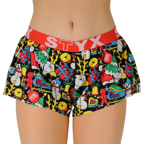 Calzones de mujer Styx art sports rubber Christmas (T1258)