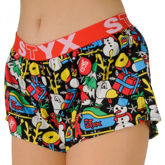 Calzones de mujer Styx art sports rubber Christmas (T1258)