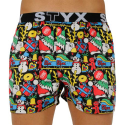 Calzones de hombre Styx art deportes goma navidad (B1258)