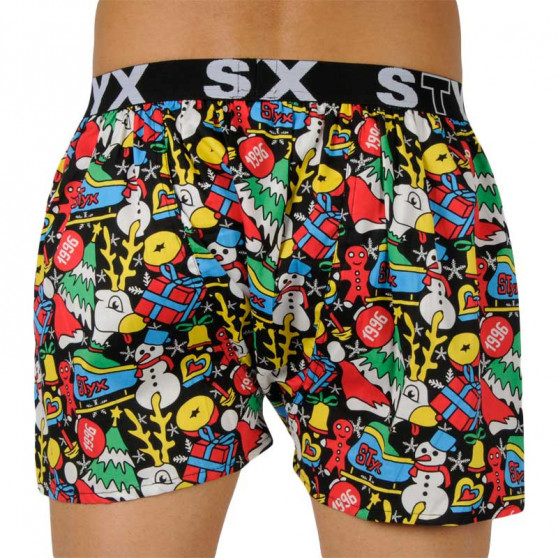 Calzones de hombre Styx art deportes goma navidad (B1258)