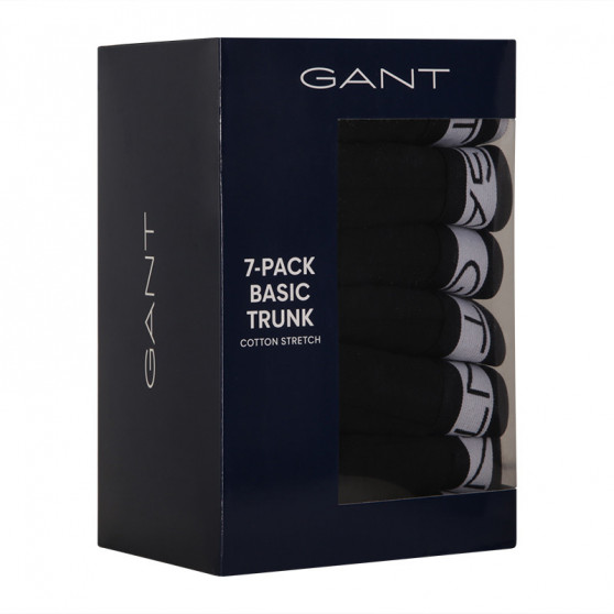 7PACK Boxers para hombre Gant negro (902137003-005)