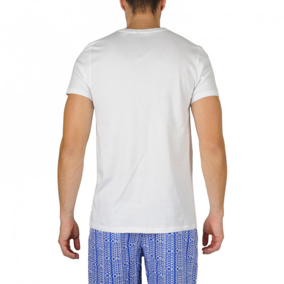 3PACK camiseta de hombre Calvin Klein blanca (NB4012A-100)