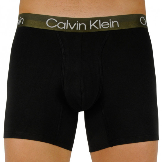 3PACK Boxers para hombre Calvin Klein negro (NB2971A-UW9)