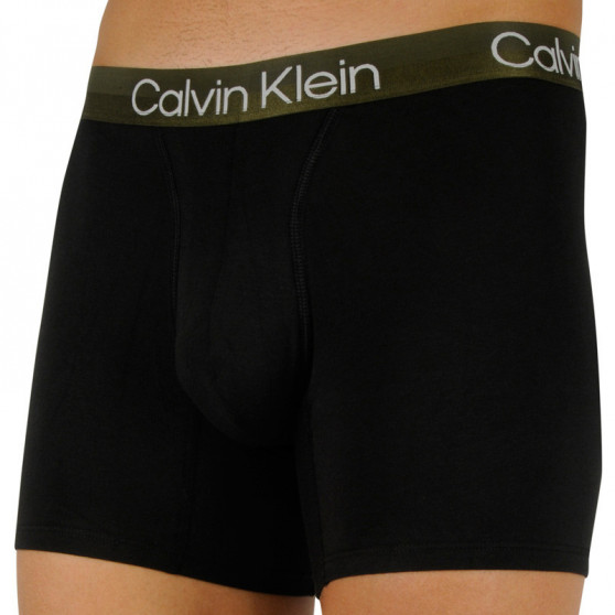 3PACK Boxers para hombre Calvin Klein negro (NB2971A-UW9)