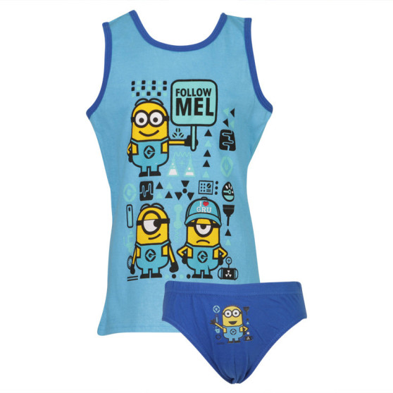 Conjunto de ropa interior para niño E plus M Despicable Me blue (MIMON-A)