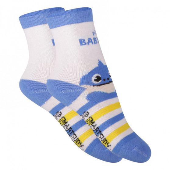 5PACK Calcetines de bebé Cerdá Baby Shark multicolor (2200007755)