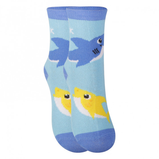 5PACK Calcetines de bebé Cerdá Baby Shark multicolor (2200007755)