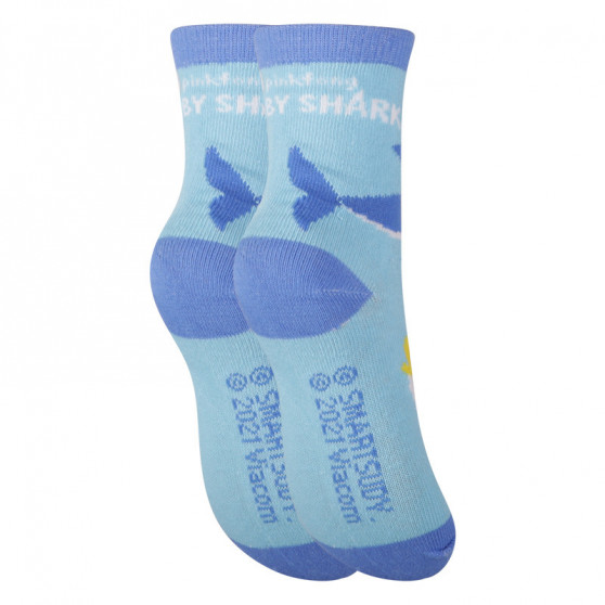 5PACK Calcetines de bebé Cerdá Baby Shark multicolor (2200007755)