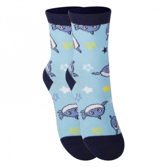 5PACK Calcetines de bebé Cerdá Baby Shark multicolor (2200007755)